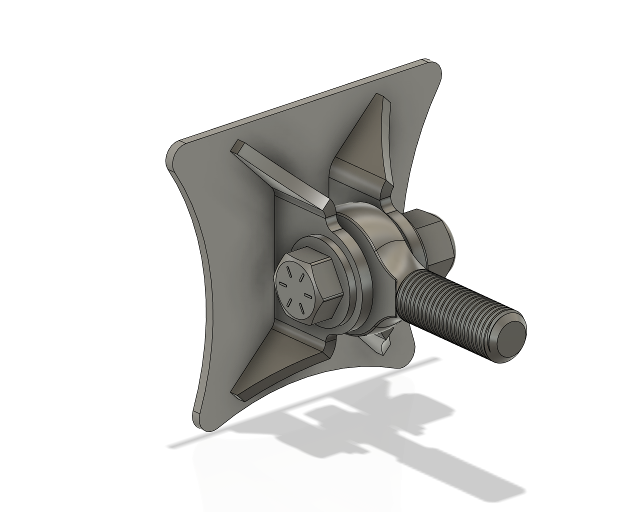Bracketry UNIVERSAL TRACK LOCATOR DIFF BRACKETRY- TO SUIT 1/2